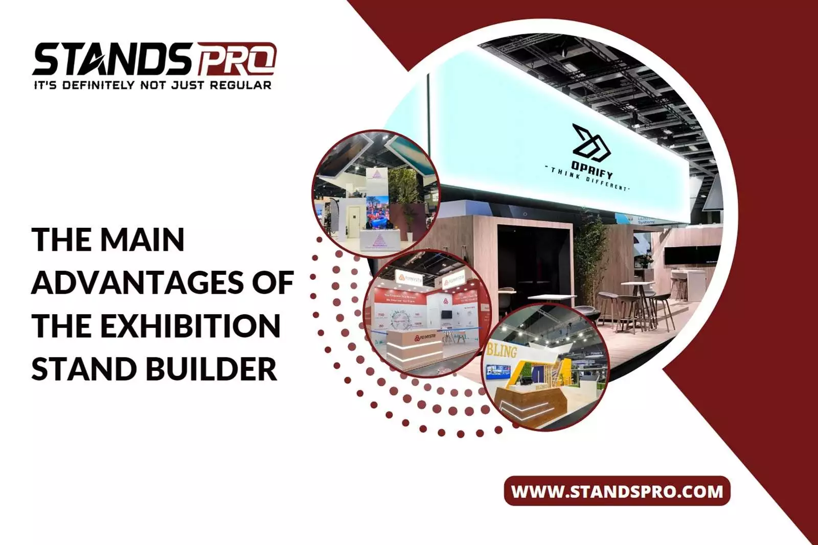 The main advantages of the exhibition stand builders