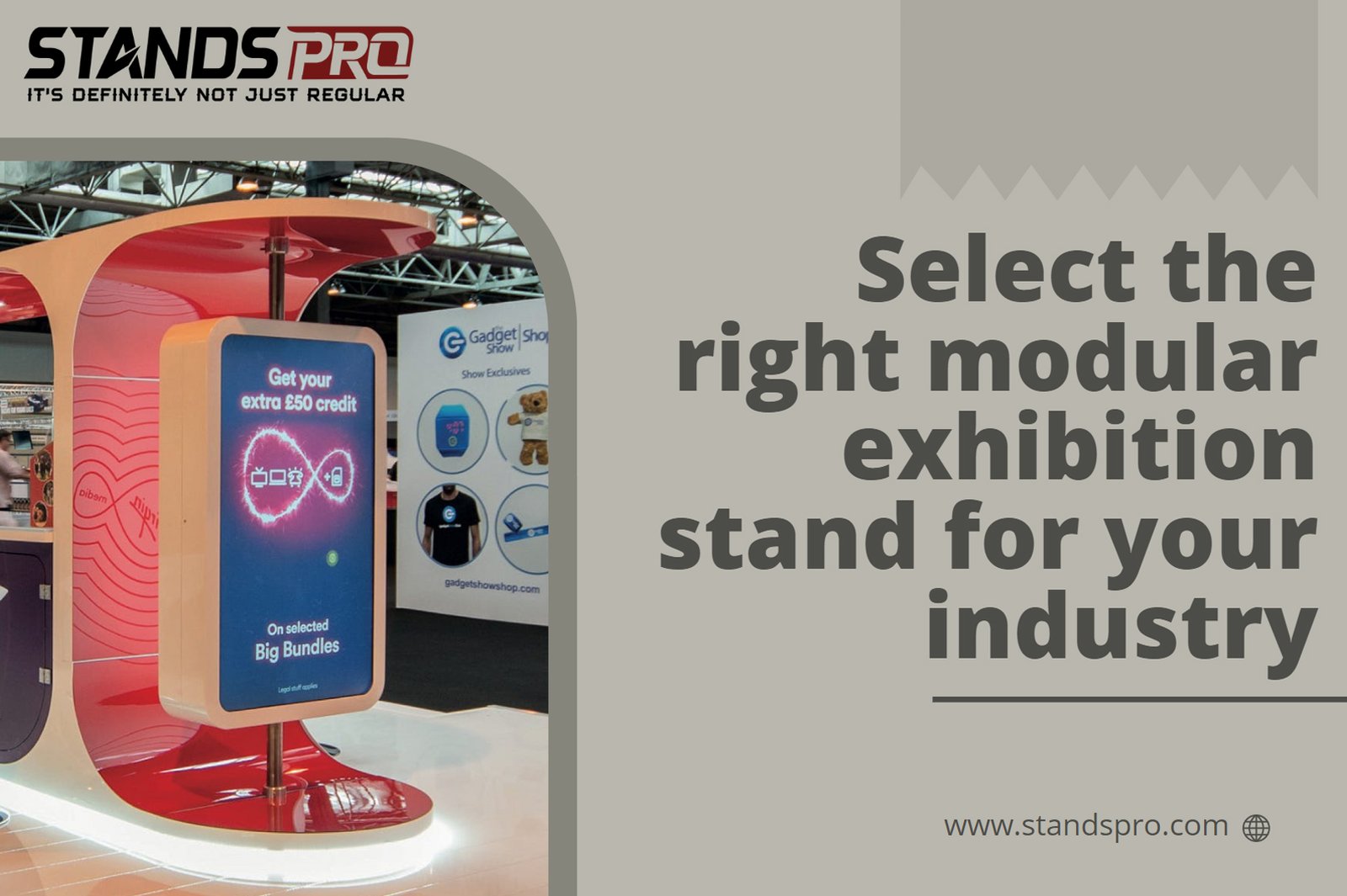 Select The Right Modular Exhibition Stand For Your Industry & Modular Exhibition Stands